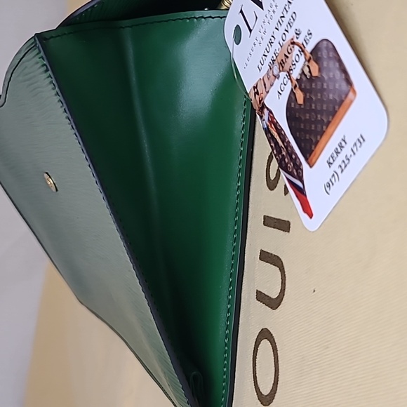 LOUIS VUITTON VINTAGE 1988 EPI LEATHER MONTAIGNE 27 SHOULDER/CLUTCH BAG - Picture 17 of 17